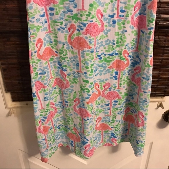 IBKUL Flamingo Print Zip up tennis dress - Picture 8 of 8